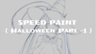 [IBIS PAINT] - Halloween | Sketch Pt - 1