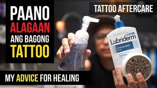 PAANO ALAGAAN ANG BAGONG TATTOO // TATTOO AFTERCARE // PINOY IN CANADA // VLOG #16