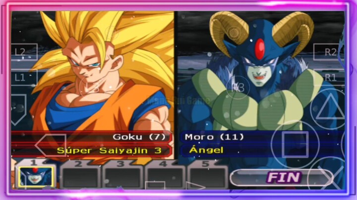 Goku SSJ 3 VS Moro Angel - DB MOD ANDROID GAMEPLAY
