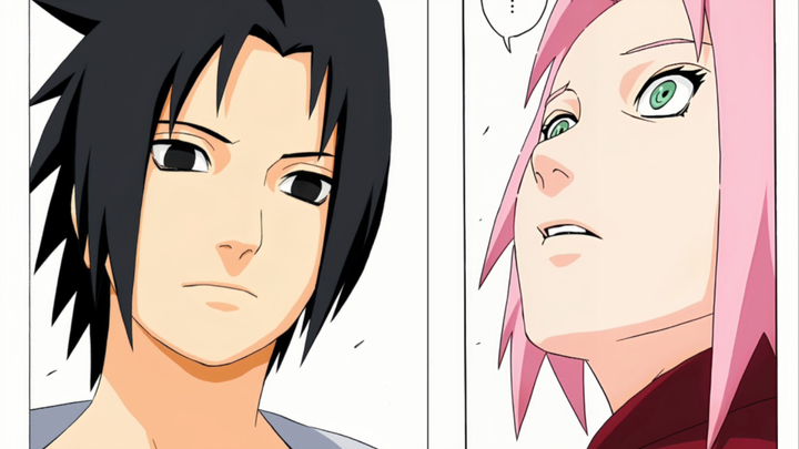 Kelembutan Sasuke selalu ditujukan untuk Sakura, dan melindungi Sakura sudah menjadi nalurinya. Oran