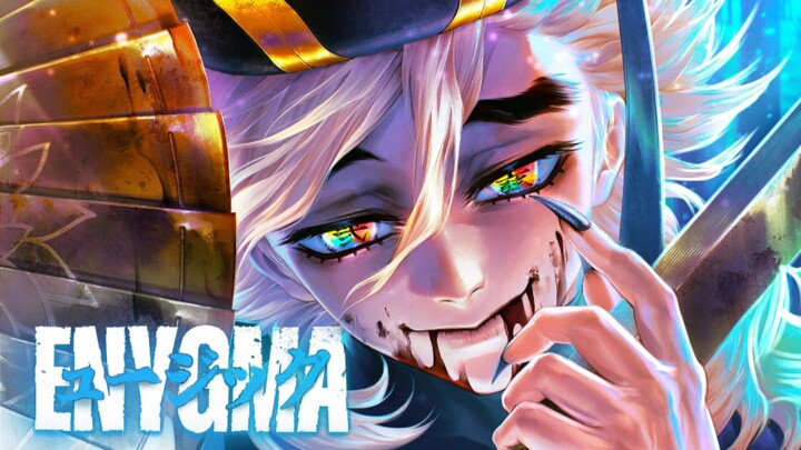 【中字/鬼灭之刃】童磨角色曲-死亡的虹彩（7 Cores de Morte）| Enygma