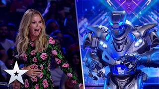 Titan the Robot enters a clash of TITANic proportions | Semi-Finals | BGT 2022