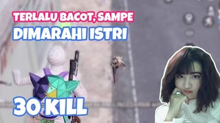 TERLALU BACOT, SAMPE DIMARAHIN ISTRI