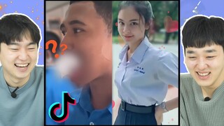 ปฏิกิริยาของคนเกาหลีที่เพิ่งเคยเห็นนักเรียนไทยตลกๆ ครั้งแรก 2 ㅣ Thailand tiktok reaction