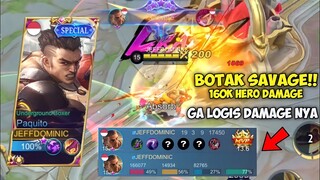 NYOBAIN HYPER PAQUITO GA NYANGKA LANGSUNG DAPAT SAVAGE!! 160K HERO DAMAGE! GILA INI HERO WOY WKWKWK