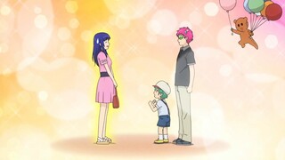 [Saiki Kusuo’s Disaster] Saigami and Teruhashi’s family of three went to the amu*t park~