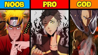 NOOB vs PRO vs GOD - Thể Loại Nhân Vật Chính Bá Đạo Nhất Trong Anime?