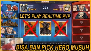 🔥🔥REALTIME PVP SERU BANGET CUK!! BISA BAND PICK CHARACTER MUSUH - ONE PUNCH MAN: The Strongest