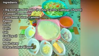 how to cook vegetable lumpia