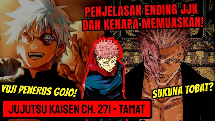 MEWARISKAN MIMPI DAN IDEALISME! INI MAKNA ENDING JJK!! - Pembahasan Jujutsu Kaisen Ch. 271