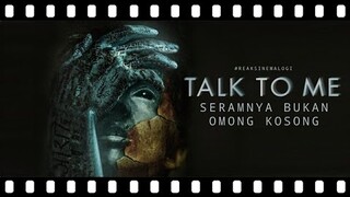 review Talk To Me: Seramnya Bukan Omong Kosong