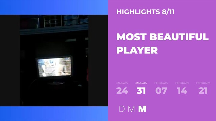 DMM: Most Beautiful Player - January 31, 2026 - Highlights 8/11 - 2nd Airez Special