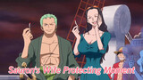 Zoro and Robin protect each other! The more fierce, the sweeter