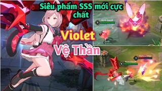 [ Liên Quân Mobile ] Review trang phục siêu phẩm SSS của Violet Vệ Thần phong cách anime cực chất