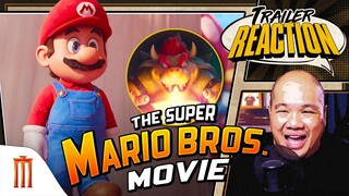 รีแอคตัวอย่าง The Super Mario Bros. Movie - Trailer Reaction