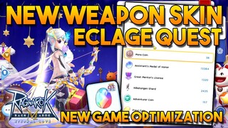 NEW WEAPON SKIN (ECLAGE QUEST REWARD) JUNE 2021 UPDATE - RAGNAROK MOBILE SEA