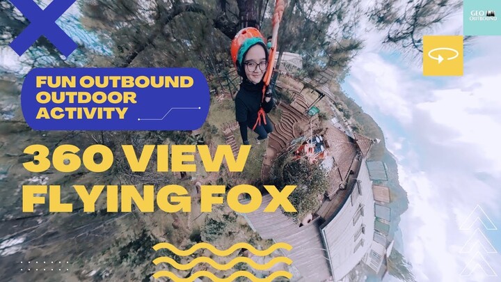WISATA OUTBOUND FLYING FOX DI CIKOLE LEMBANG BANDUNG