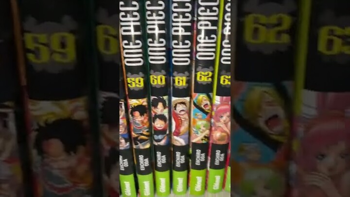 Ma collection de manga One Piece 🏴‍☠️
