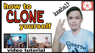 How to CLONE Yourself! Paano gumawa ng Clone/ Pano maging dalawa / Video Editing /Tutorial / Tagalog