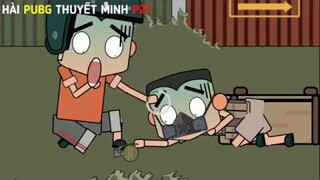 Hài PUBG(Thuyết Minh)P7- Cứu Đồng Đội Nhưng...