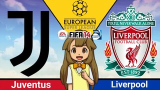 FIFA 14: European Super League | Juventus VS Liverpool (Matchday 2, Game 6)