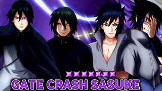 ALL SASUKE UCHIHA SOLO GATE CRASH GAMEPLAY - Naruto x Boruto Ninja Voltage
