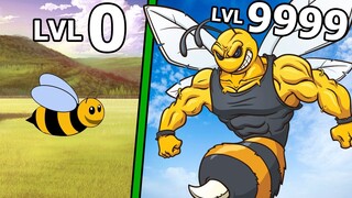 Tiến Hóa Loài Ong Evolution Thành Chúa Tể Ong Bọ Cạp Max Level - BEE Simulator Top Game Android Ios