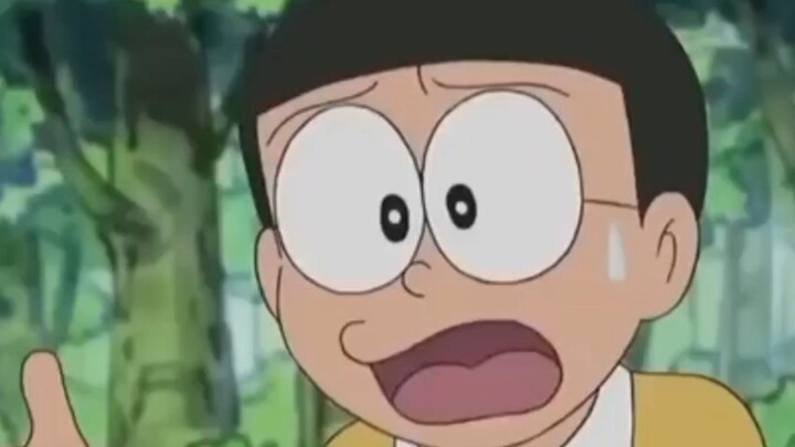 Nobita ketakutan sekali