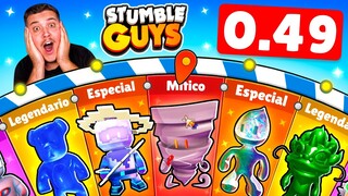 COMPRO 700 RULETAS y consigo TODAS las NUEVAS SKINS de STUMBLE GUYS! 😱