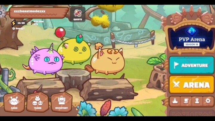 Axie Classic battle