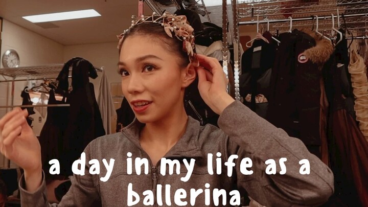 Ballerina Daily VLOG🩰| 灰姑娘舞劇演出日常💐 演出前的準備💄 服裝和舞台佈景分享✨
