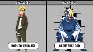 Naruto and Boruto Characters in God Form🔥