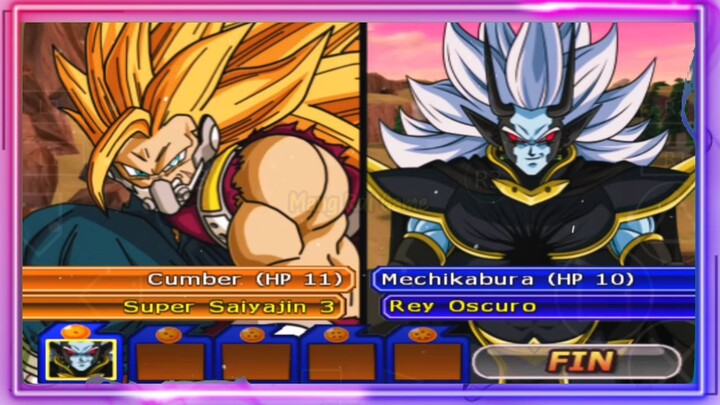Cumber SSJ $ VS Mechikabura Rey Oscuro - DB MOD ANDROID GAMEPLAY