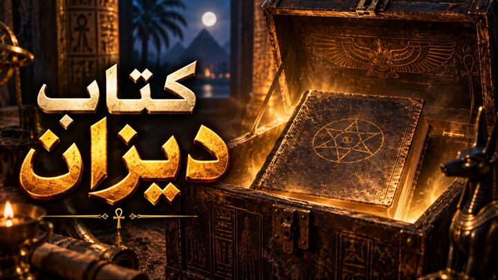 A book contains all secrets of ancient times كتاب ديزان - كتاب العقيدة السرية - ذلك الكتاب الرهيب