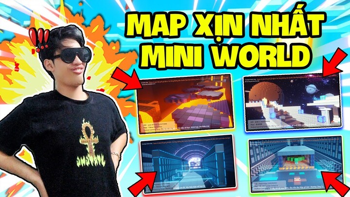 KEYD ỨC KẾ ĐẬP MÁY TÍNH KHI CHƠI THỬ NHỮNG MAP XỊN NHẤT TRONG MINI WORLD