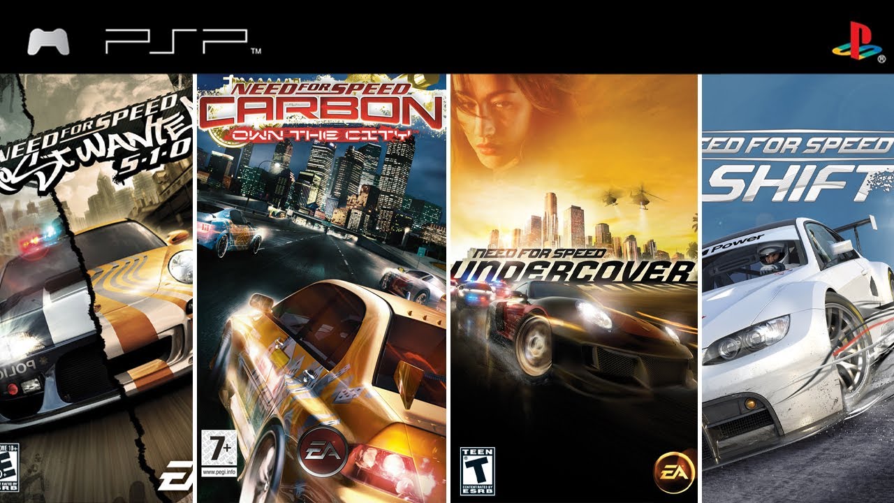 Need For Speed Games for PSP - Bilibili