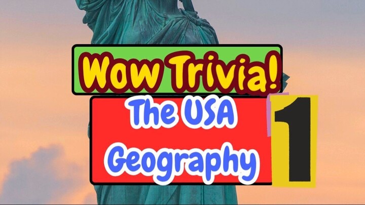 Trivia Challenge. USA Geography 1.