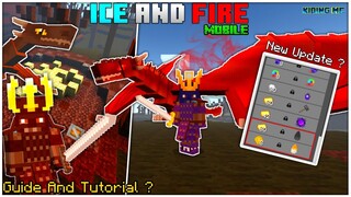 🔥Addon Rồng ICE AND FIRE Mobile Cập Nhật v1.2.0 Có Gì Mới ? Cho Minecraft Pe 1.17 | KIDING MC