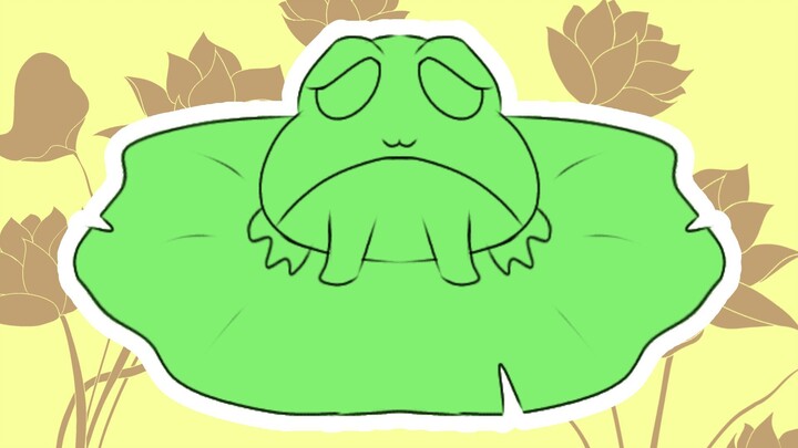 HOW I DRAW FROG 🐸 (part 1 gambar)