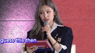 ITZY when Yeji pulls the LEADER CARD 😆