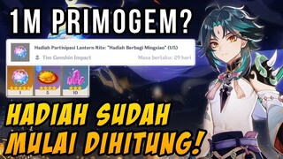 Perhitungan Hadiah 1M Primogem Dimulai! & Ada Hadiah Tambahan Juga? - Genshin Impact