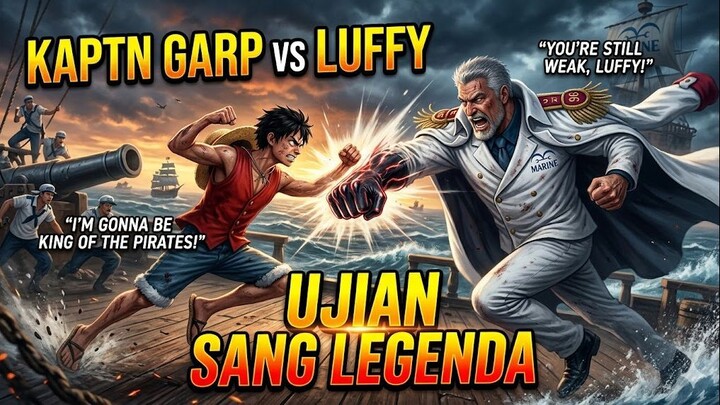 Garp vs Luffy: Ujian Sang Legenda - YANG DIDAPET DARI FILM ONE PIECE LIVE ACTION