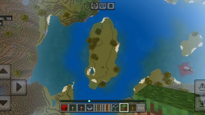 Một hòn đảo biển được sinh ra một cách tự nhiên bởi MC