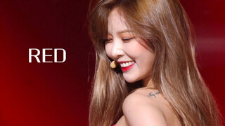 "Hyun A".She looked fittest when "Red" is released.
