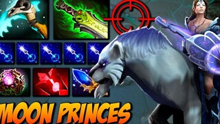 ลล!!! Mirana ไฮไลท์คอมโบความเสียหายเวทย์มนตร์ Dota 2