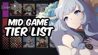 Tier List Mid Game Dari Korea? Paten Gak Nih?「 Eversoul Guide 」