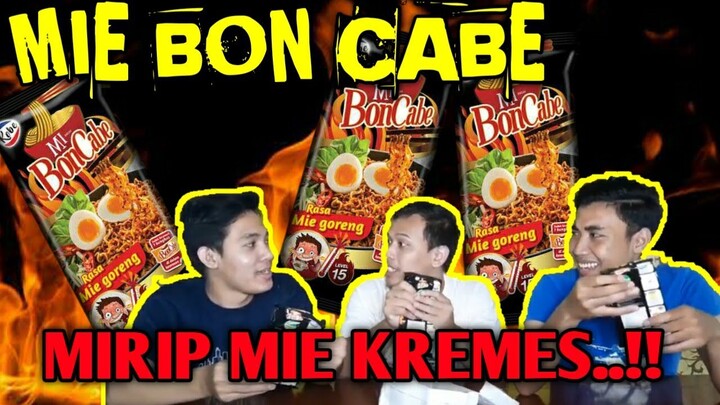 MIE BON CABE LEVEL 15..!!! TAK SEPEDAS NYINYIRAN TETANGGA - Review Makanan