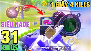 [PUBG Mobile] Quả Nade Siêu Chí Mạng | Clear Team Trong 1 Giây | T98