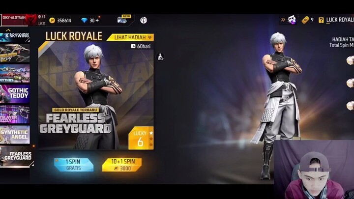 new gold royale free fire