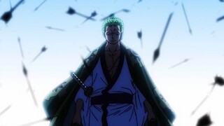 Zoro: Luffy, I seem to be a million times stronger